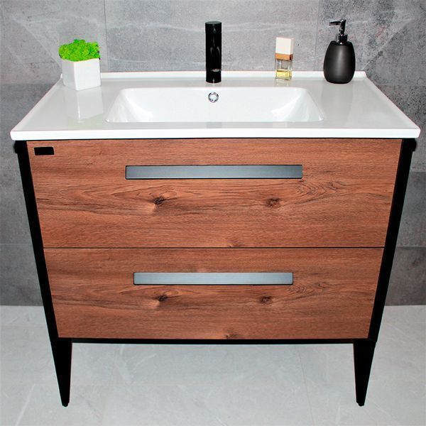 Тумба з раковиною REXON Madera RX41CO/090 Crarmel Oak 14190C фото