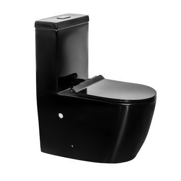 Унітаз-моноблок Ermin BG JL 65*36.5*79 black ( А0059573 ) А0059573 фото