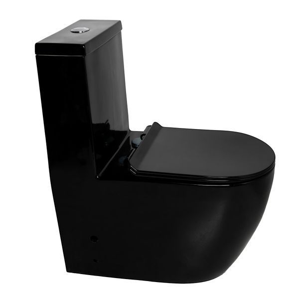 Унітаз-моноблок Ermin BG JL 65*36.5*79 black ( А0059573 ) А0059573 фото