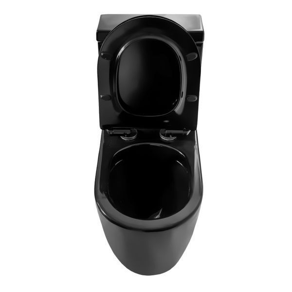 Унітаз-моноблок Ermin BG JL 65*36.5*79 black ( А0059573 ) А0059573 фото