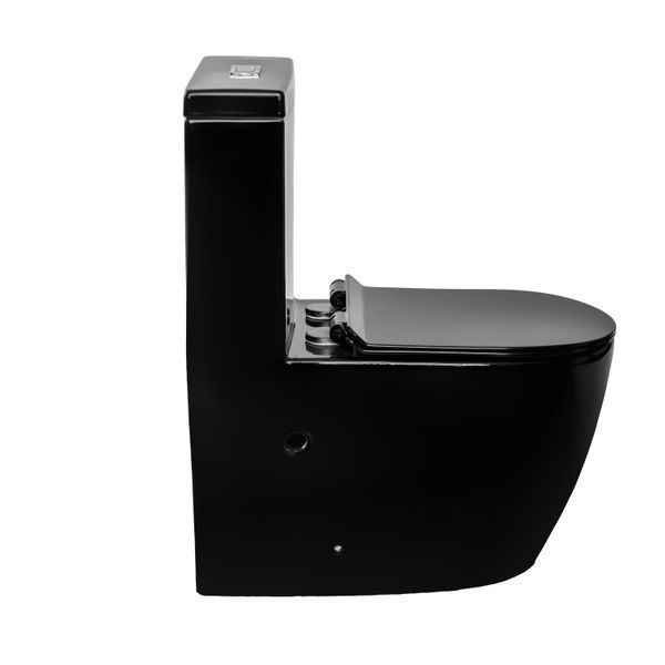 Унітаз-моноблок Ermin BG JL 65*36.5*79 black ( А0059573 ) А0059573 фото