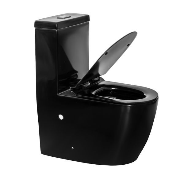 Унітаз-моноблок Ermin BG JL 65*36.5*79 black ( А0059573 ) А0059573 фото