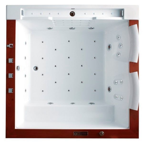 Гідромасажна ванна Golston G-U2608A вбудована, 1800х1800х770 мм GU260802 фото