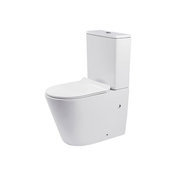 Унітаз безободковий Oleo 63*38*82 білий ( А0054435 ) А0054435 фото