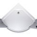 Душевая кабина VIVIA JK 091 Grey 90х90х190 см серое стекло низкий полукруглый поддон  А0055605 фото 4