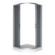 Душевая кабина VIVIA JK 091 Grey 90х90х190 см серое стекло низкий полукруглый поддон  А0055605 фото 3