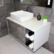 Тумба с раковиной REXON Ombra RX99CG/100 Glossy White/Espresso 19910C фото 2