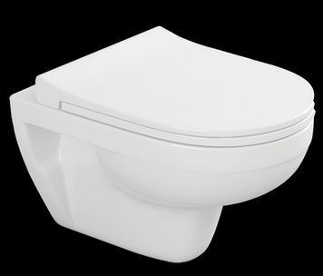 Підвісний унітаз Viba Kayra з сидінням soft-close мікроліфт керамічний унітаз білий 1555637518 фото