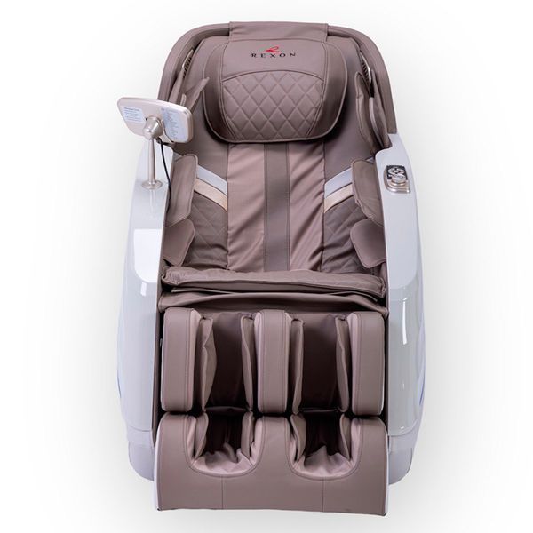 Массажное кресло REXON BROOKLYN 4D WHITE/BEIGE RX-R384SL фото