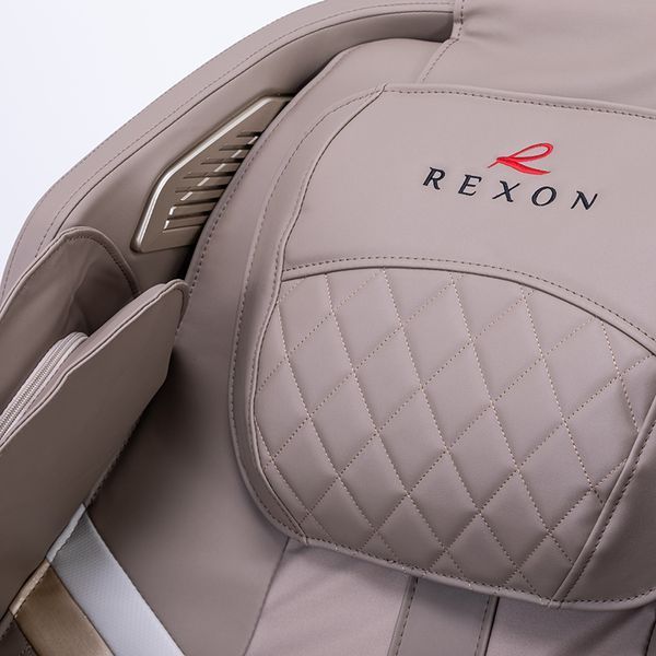 Массажное кресло REXON BROOKLYN 4D WHITE/BEIGE RX-R384SL фото