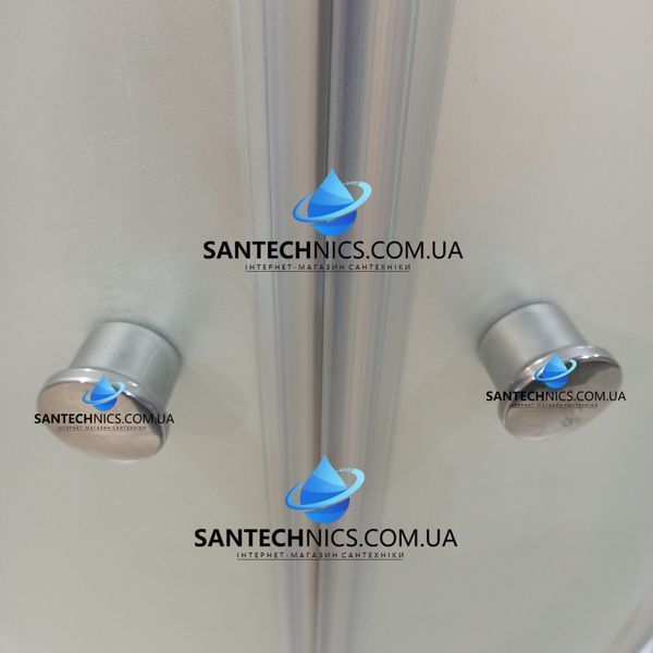 Душова кабіна Shower Saturn 90х90х190 см без піддону квадратна розсувна для душу матове скло 5мм STN-164 фото