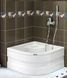 Душовий піддон 90x90x45см глибокий акриловий з сидінням Shower Cellesse з передньою панеллю каркасом ніжками Cellesse-90 фото 1
