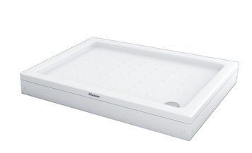 Душовий піддон Shower Beta 100x70х18 см прямокутний акриловий низький для душової кабіни з ніжками Beta 100x70 фото