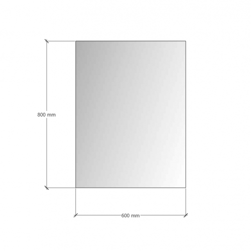 Дзеркало LED - 345 80*60 см ( А0054906 ) А0054906 фото