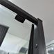 Душова кабіна Dusel DSL191B+195B Black Matt 120х90х190, двері розсувні, скло прозоре 519129 фото 3