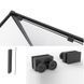 Душова кабіна Dusel DSL191B+195B Black Matt 120х90х190, двері розсувні, скло прозоре 519129 фото 2