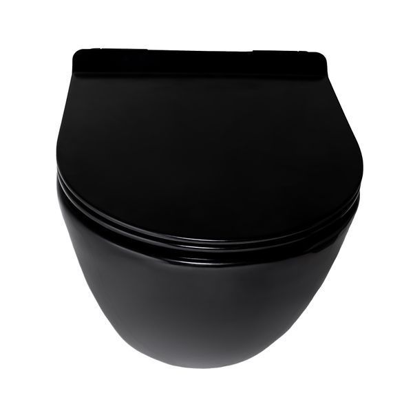 Унитаз Grem 52*35.5*34 black ( А0057116 ) А0057116 фото