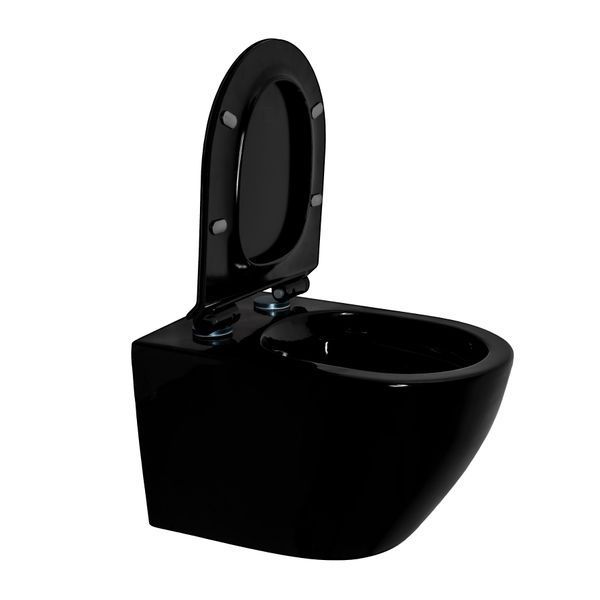 Унитаз Grem 52*35.5*34 black ( А0057116 ) А0057116 фото