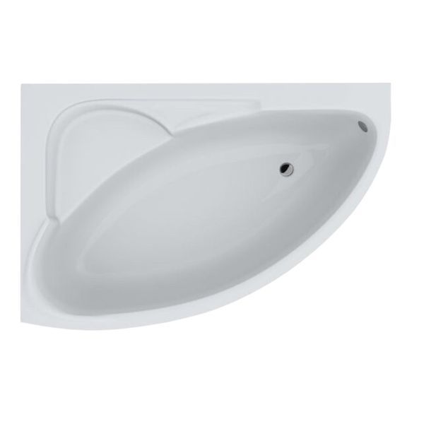 Ванна акриловая асимметричная FIONA 150x100 L + ноги + экран под ванну ( А0045121 ) А0045121 фото