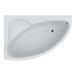 Ванна акриловая асимметричная FIONA 150x100 L + ноги + экран под ванну ( А0045121 ) А0045121 фото 2