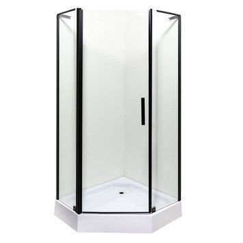 Душова кабіна INSANA Ethna Black P91 B 90x90x200 мілкий піддон ( А0048356 ) А0048356 фото
