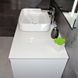 Тумба з раковиною REXON Ombra RX99ES/100 Glossy White/Concrete Grey 19910E фото 3