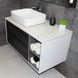 Тумба з раковиною REXON Ombra RX99ES/100 Glossy White/Concrete Grey 19910E фото 4