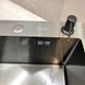 Мийка кухонна з нержавіючої сталі SS304 DS50778-1LNB 780*490*230 Left (Nano Black) DS50778-1LNB фото 8