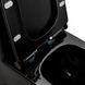 Унітаз-моноблок Jager 66*36*80.5 black ( А0057117 ) А0057117 фото 6