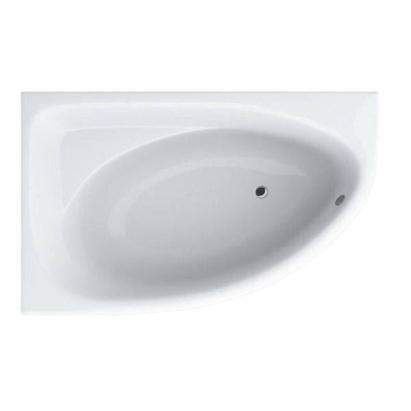 Ванна акриловая асимметричная ELLA 160x100 L + ноги + экран под ванну ( А0045127 ) А0045127 фото