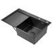 Мийка кухонна з нержавіючої сталі SS304 DS50963-1LNB 630*500*230 Left (Nano Black) DS50963-1LNB фото 1