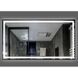 Дзеркало DUSEL LED DE-M0061S1 Black 80смх65см сенсорне включення + підігрів 600618 фото 8