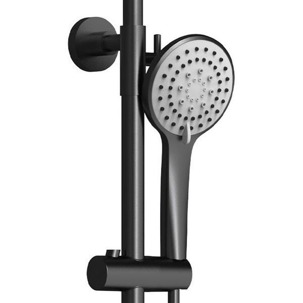Душевая система DUSEL LACIO Black Matt (231355000) 231355000 фото