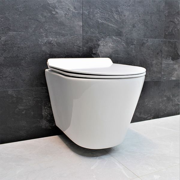 Унитаз DUSEL AREZ подвесной DWHT10210230R с сиденьем Soft Close дюропласт 802301 фото