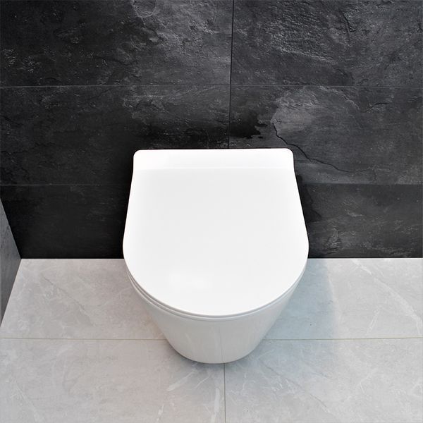 Унитаз DUSEL AREZ подвесной DWHT10210230R с сиденьем Soft Close дюропласт 802301 фото