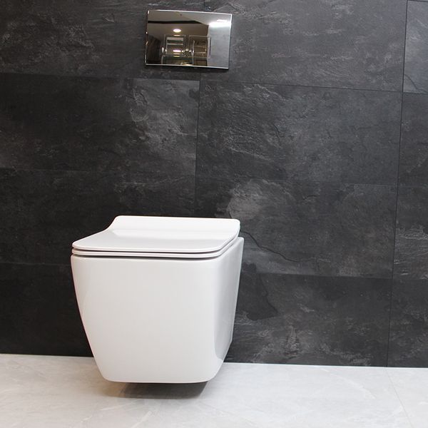 Унитаз DUSEL CUBIS подвесной DWHT10201030R с сиденьем Soft Close дюропласт 810301 фото