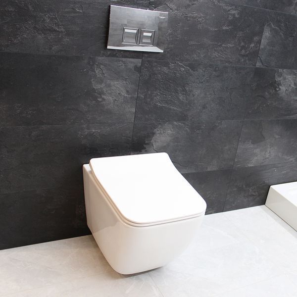 Унитаз DUSEL CUBIS подвесной DWHT10201030R с сиденьем Soft Close дюропласт 810301 фото