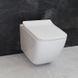 Унитаз DUSEL CUBIS подвесной DWHT10201030R с сиденьем Soft Close дюропласт 810301 фото 5