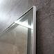 Дзеркало DUSEL LED DE-M0061S1 Silver 100смх75см сенсорне включення + підігрів 600626 фото 4
