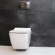 Унитаз DUSEL CUBIS подвесной DWHT10201030R с сиденьем Soft Close дюропласт 810301 фото 8