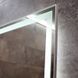 Дзеркало DUSEL LED DE-M0061S1 Silver 100смх75см сенсорне включення + підігрів 600626 фото 7