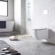 Унитаз DUSEL CUBIS подвесной DWHT10201030R с сиденьем Soft Close дюропласт 810301 фото 3