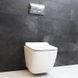 Унитаз DUSEL CUBIS подвесной DWHT10201030R с сиденьем Soft Close дюропласт 810301 фото 6