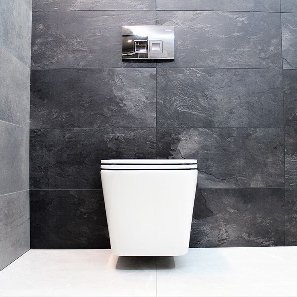 Унитаз DUSEL IVIA подвесной DWHT10210330R с сиденьем Soft Close дюропласт 803301 фото