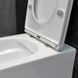 Унитаз DUSEL IVIA подвесной DWHT10210330R с сиденьем Soft Close дюропласт 803301 фото 6