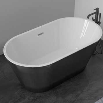 Ванна окремостояча Filicia Black 168*80*58 ( А0056891 ) А0056891 фото