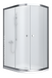 Душова кабіна Shower Saturn 120х80х190 см L/R без піддону асиметрична  матове скло 5 мм STN-062 L фото 1