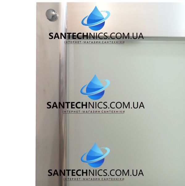 Душова кабіна Shower Saturn 120х80х190 см L/R без піддону асиметрична  матове скло 5 мм STN-062 L фото