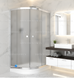 Душова кабіна Shower Saturn 120х80х190 см L/R без піддону асиметрична  матове скло 5 мм STN-062 L фото 3