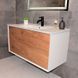 Тумба з раковиною REXON Reina RX95/100 Glossy White /Mo 19510M фото 6
